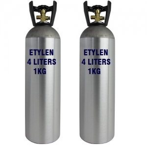 Khí Etylen chai 4L, chứa 1kg chất lượng ≥ 99,95%